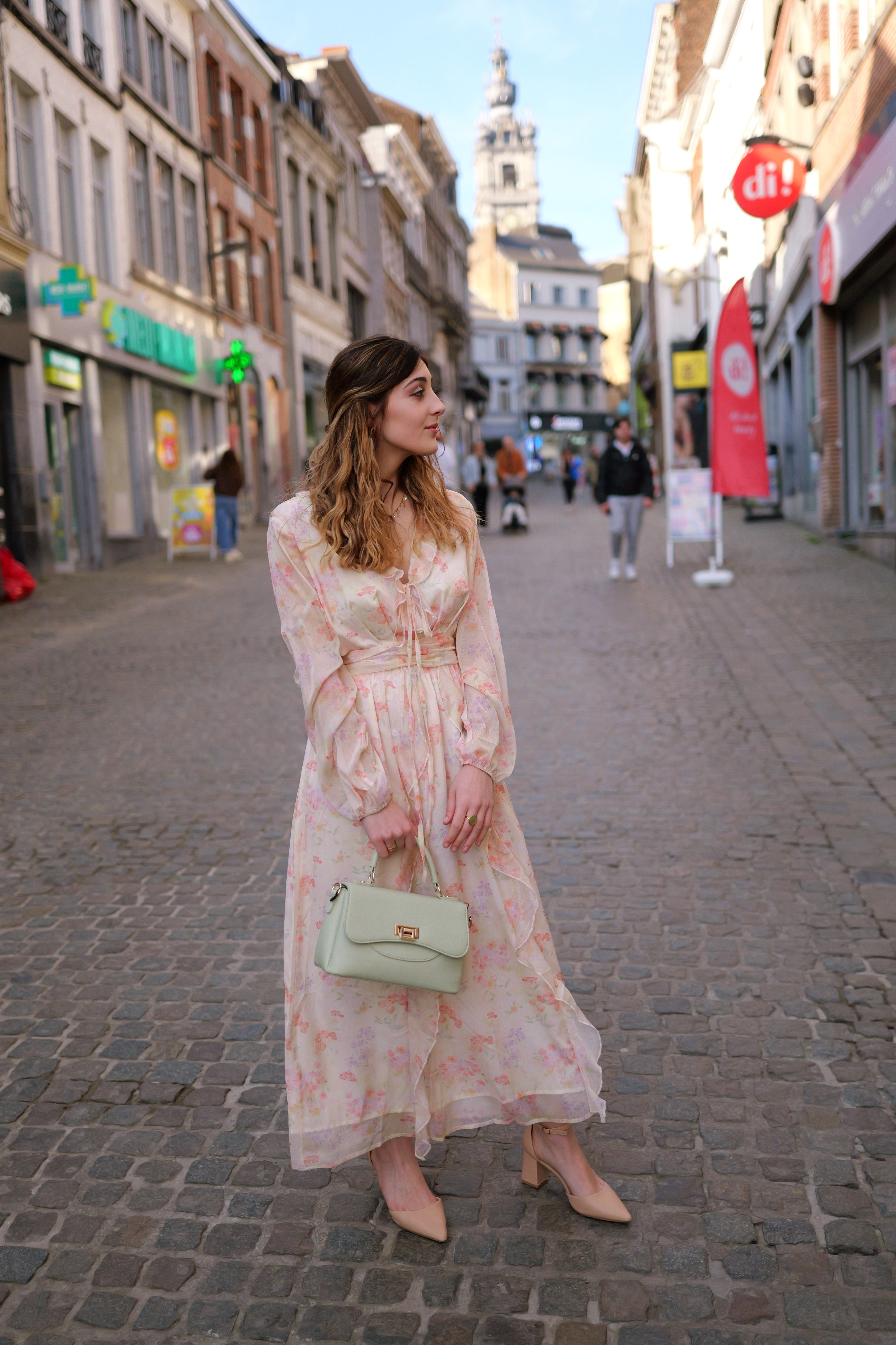 Robe à volant
