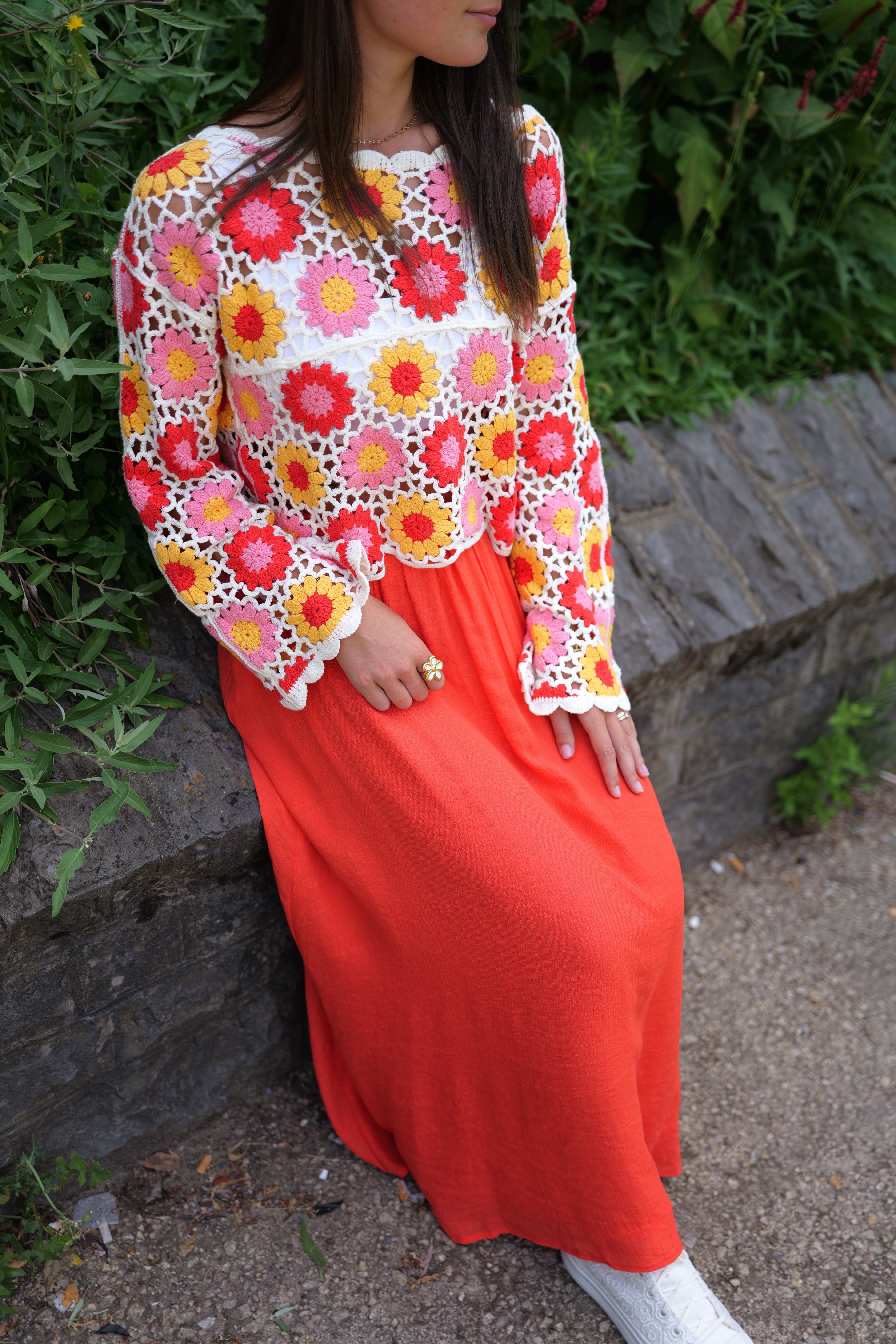 Haut en crochet