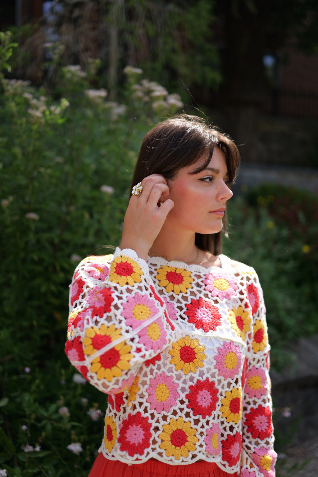 Haut en crochet