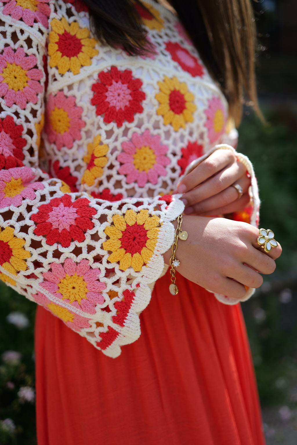 Haut en crochet