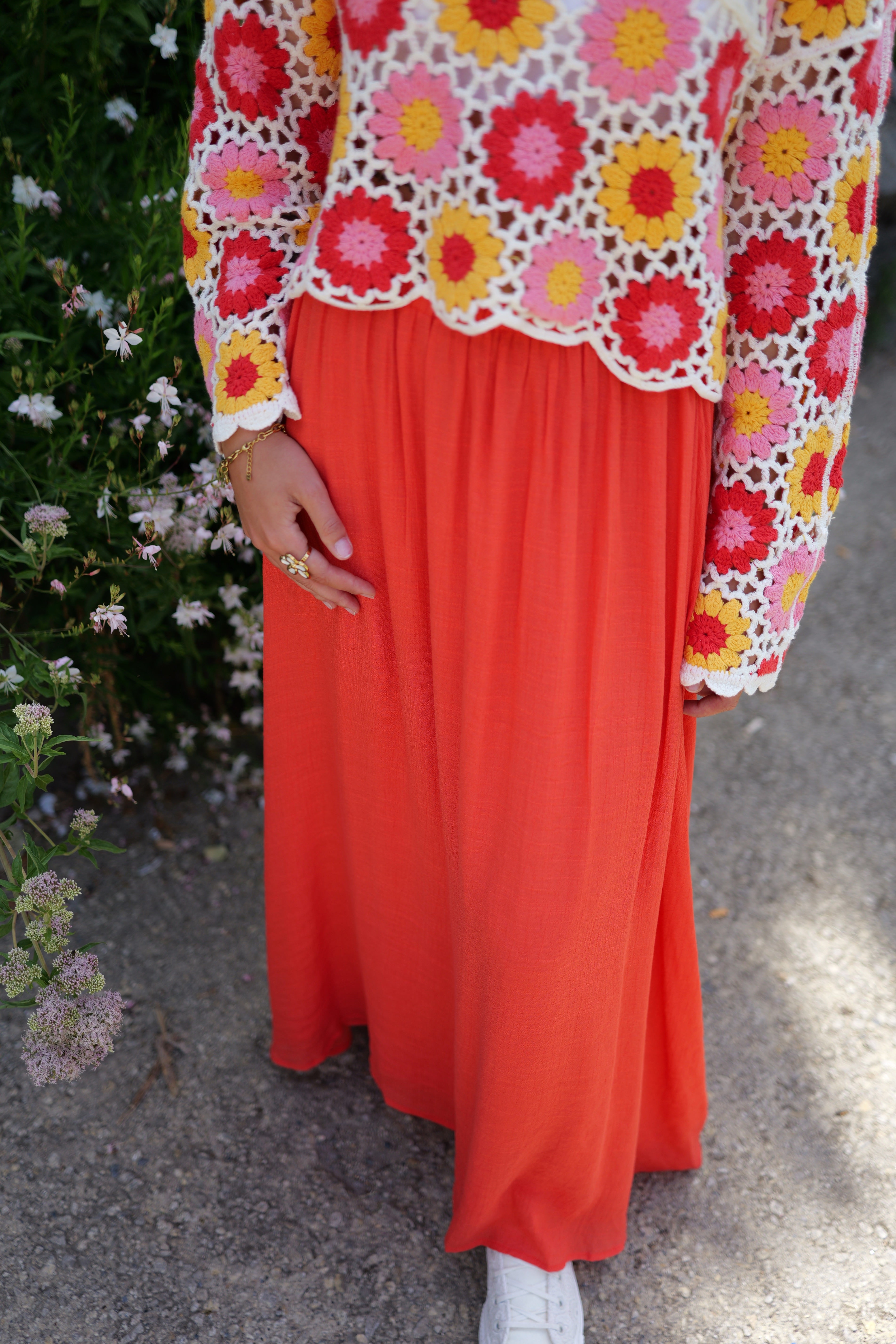 Haut en crochet