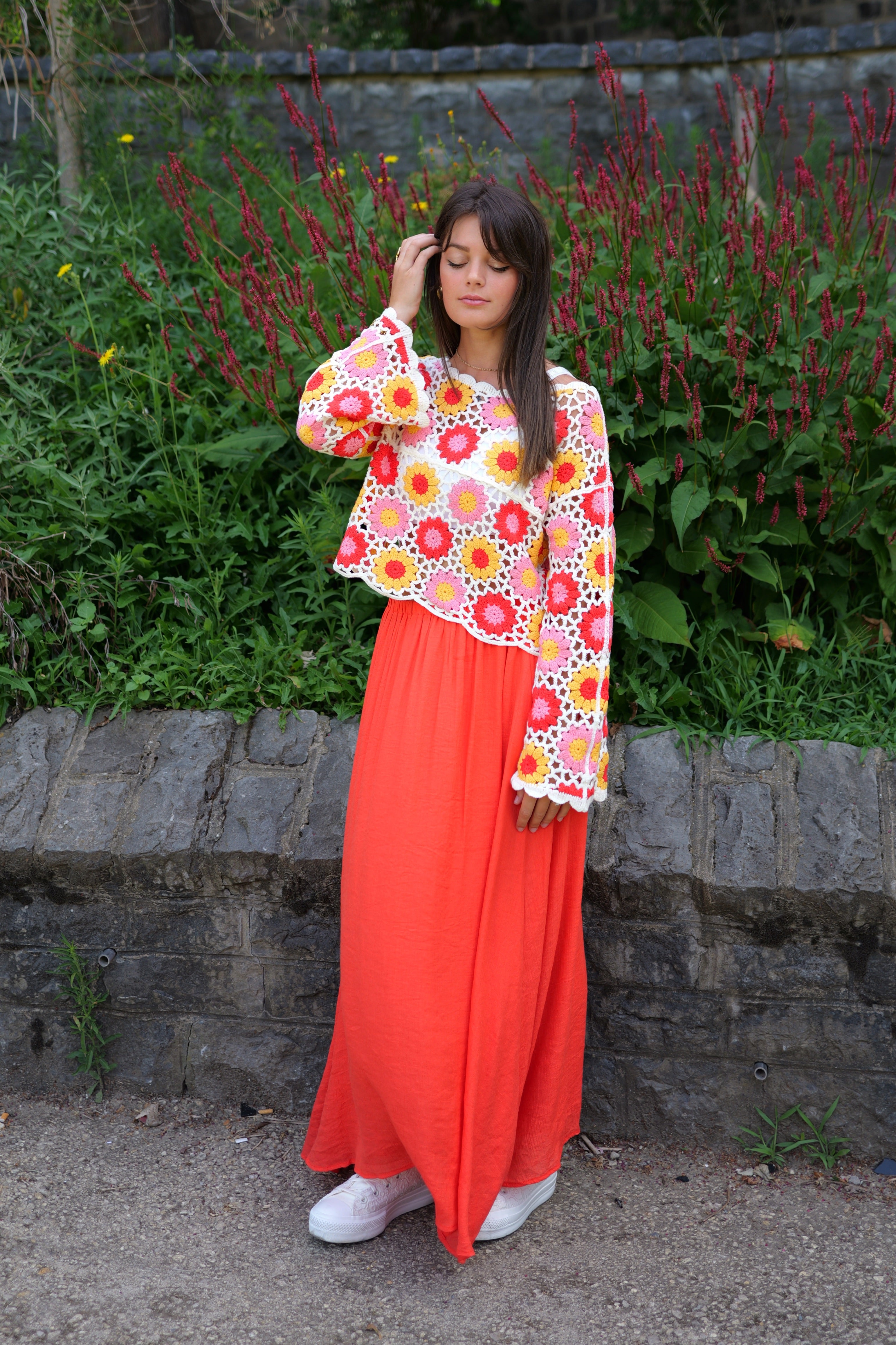Haut en crochet