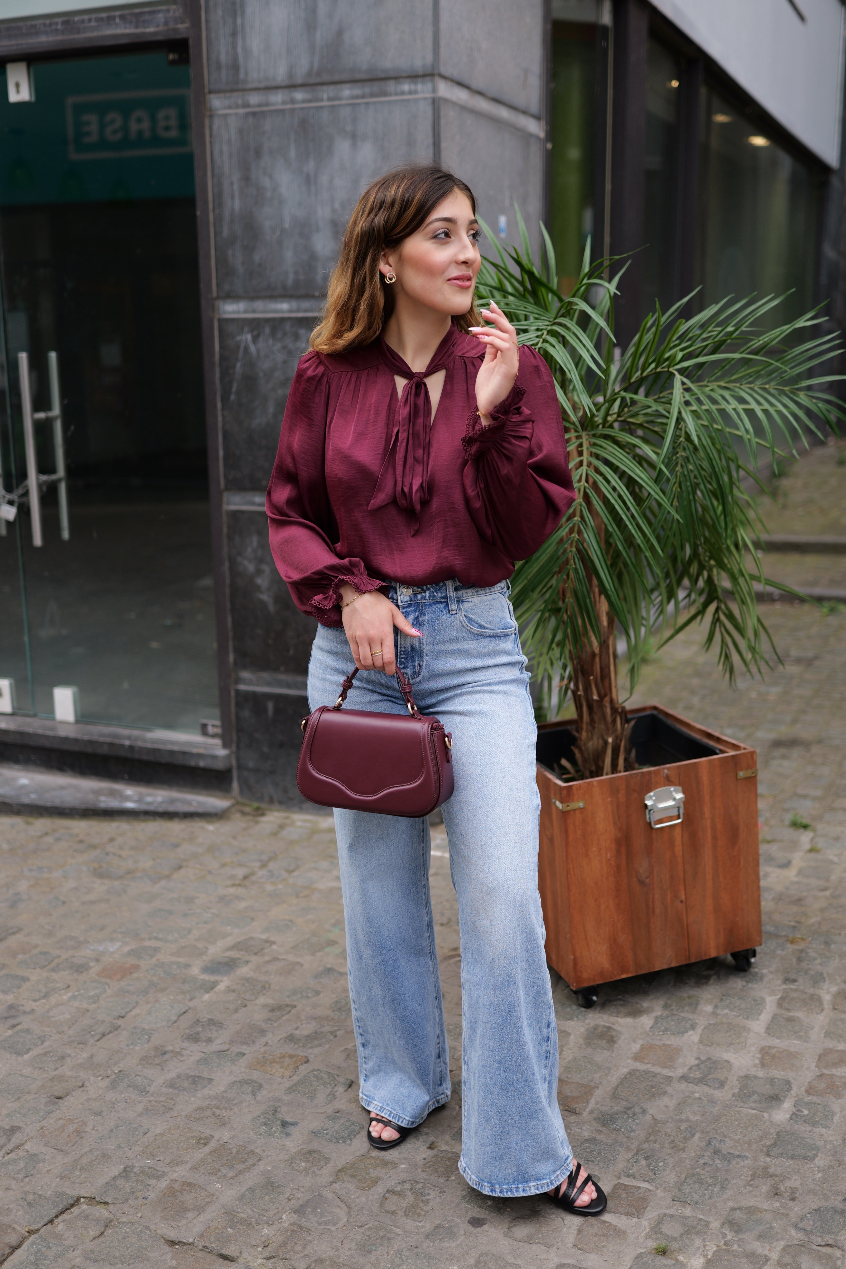 Blouse lavallière