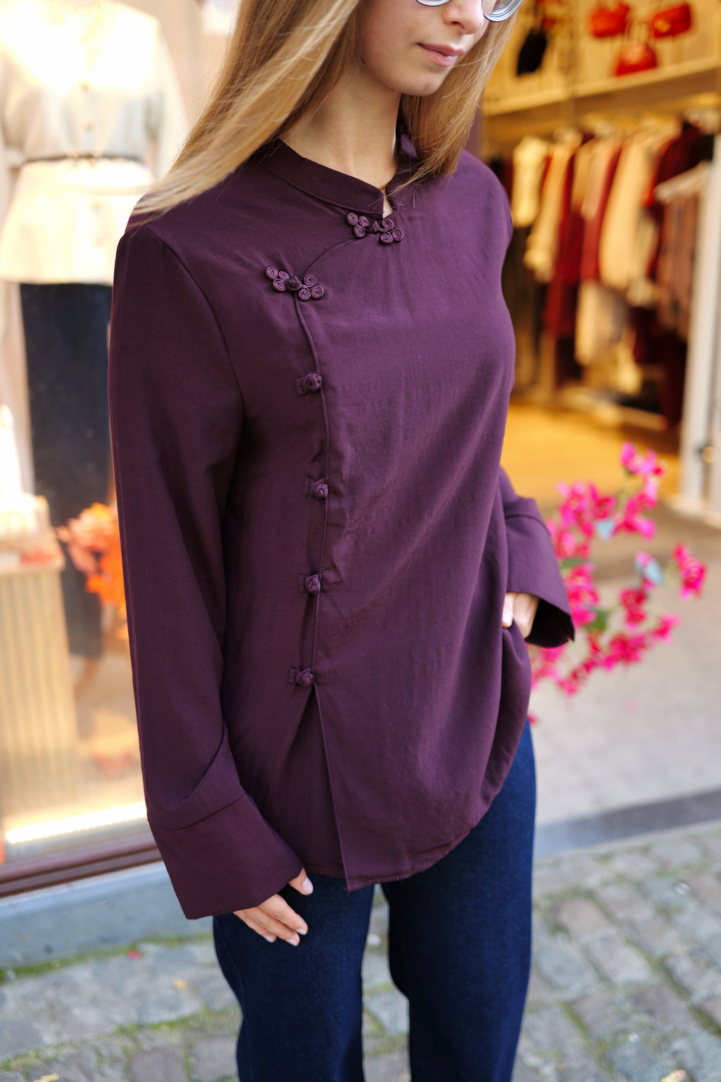 Blouse asiatique